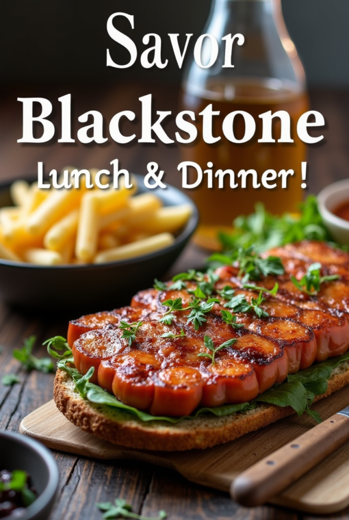 Blackstonechef Lunch and dinner